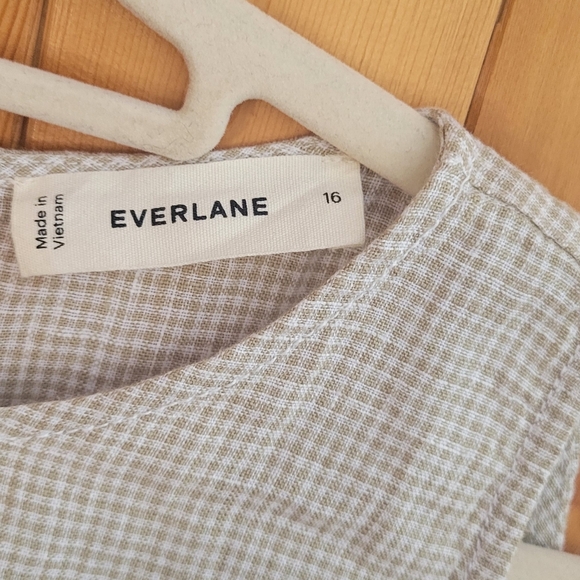 Everlane Linen Top Size 16 - Picture 8 of 12